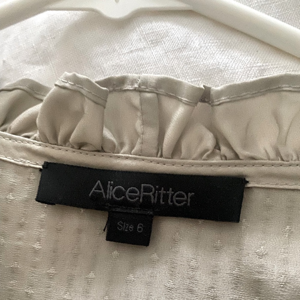 Beautiful silk Alice Ritter dress.